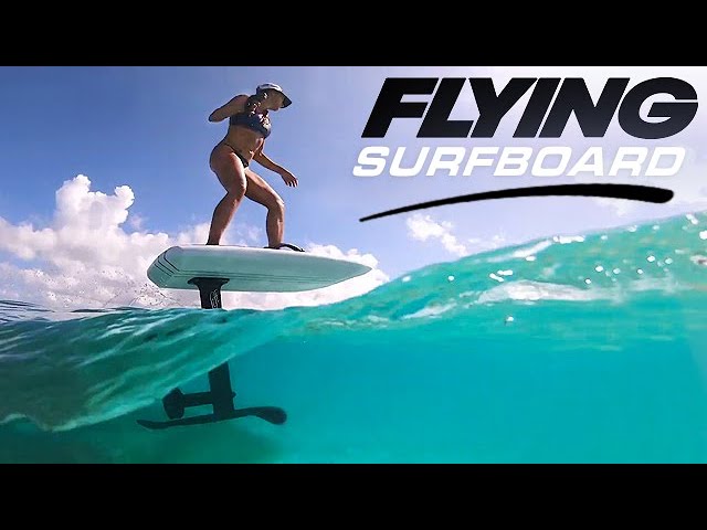 Electric Surfboard That Flies Above The Water