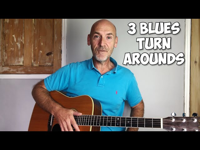3 Blues Turnarounds - Guitar Lesson