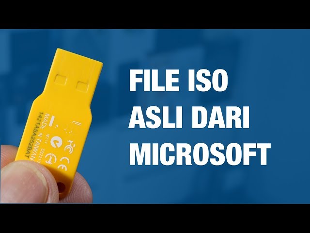 Cara DOWNLOAD File ISO Windows 10 April 2018 Update FINAL — ASLI dari Server Microsoft!