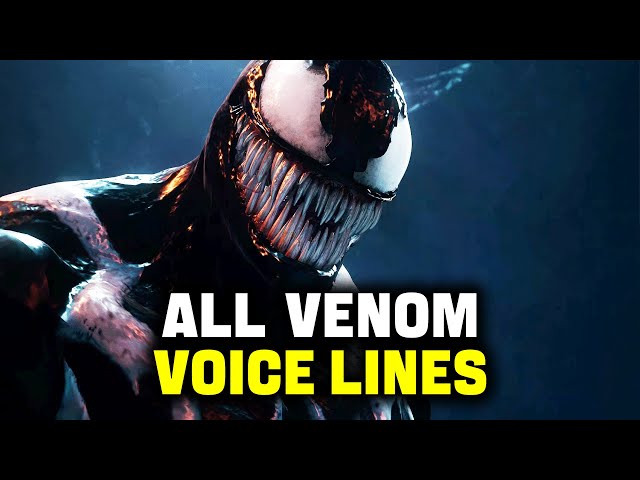 SPIDER-MAN 2 - All Venom Voice Lines (Tony Todd)