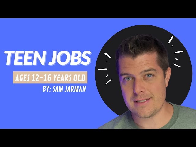 7 TEEN JOBS FOR YOU AGES 12-16 YEARS OLD! #teenjobs #jobs #learnonyoutube