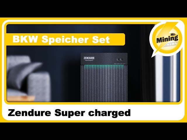 Zendure Super charged outdoor BKW Speicher Set der neuesten Generation gemeinsames unboxing