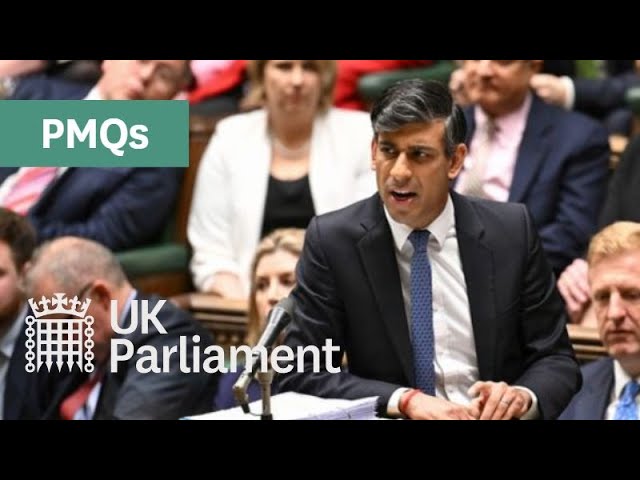 Prime Minister's Questions with British Sign Language (BSL) - 20 March 2024