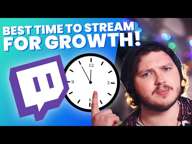 BEST Time To Stream On Twitch For MAXIMUM Growth! - Scheduling And Growth!