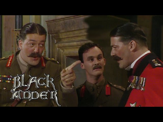 Stephen Fry's Best Bits: Melchett & Duke of Wellington | Blackadder | BBC Comedy Greats