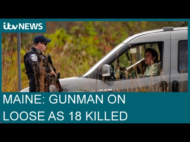 Maine mass shooting deadliest in US this year after gunman kills at least 18 | ITV News