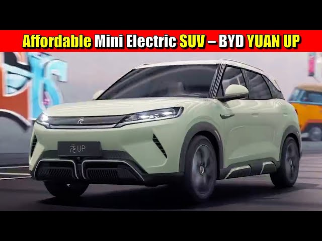 ALL-NEW 2024 BYD YUAN UP Electric SUV - Reveal Video
