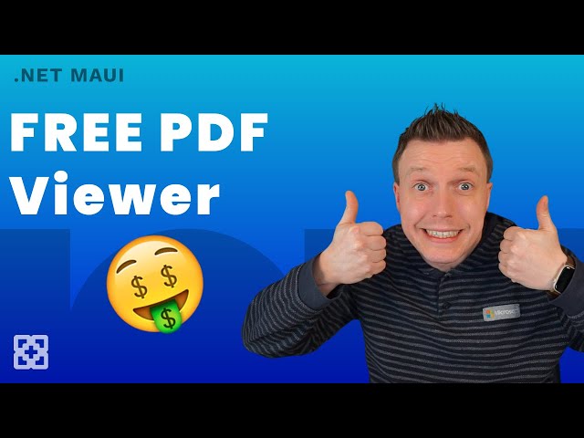 Free PDF Viewer Control for .NET MAUI - Show PDF Files with Ease!