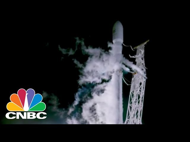 SpaceX Launches Falcon 9 To Deliver Satellites | CNBC