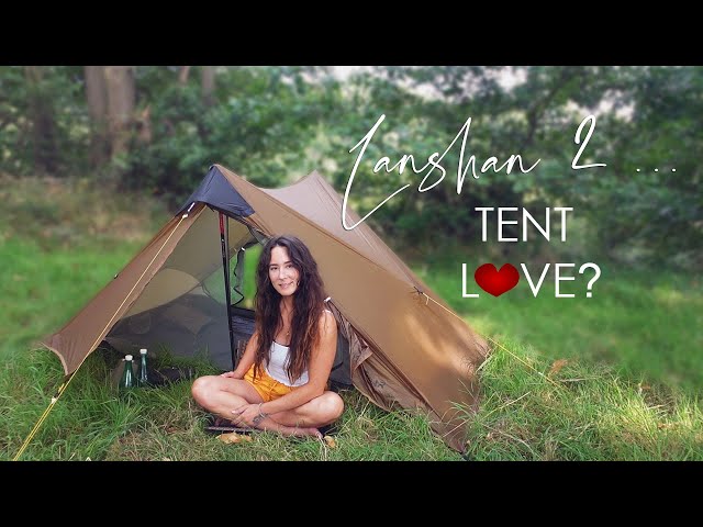 Wild Camping with Budget Lightweight Hiking Tent: Lanshan 2 - Think I Might be in Love! 😍