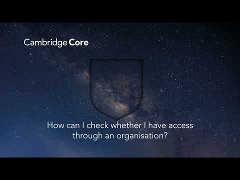 Cambridge Core Help Centre