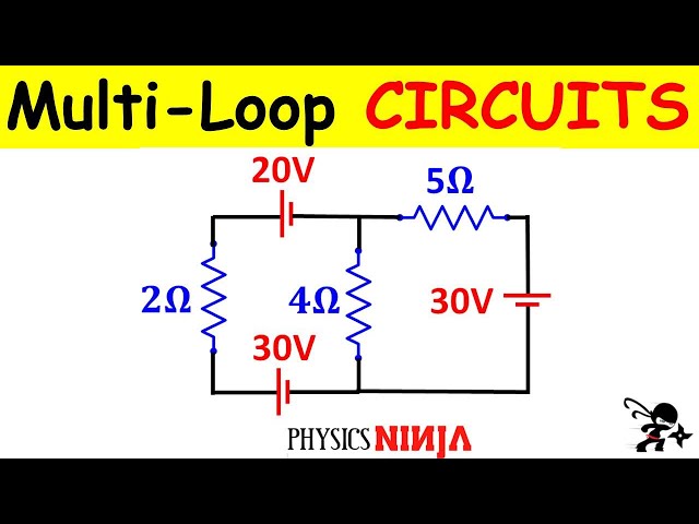 Solving Circuit Problems using Kirchhoff's Rules