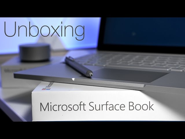 Surface Book With Performance Base - Unboxing and First Look