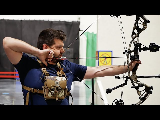 Indoor Archery 70m Target Shooting at Easton Salt Lake Archery Center