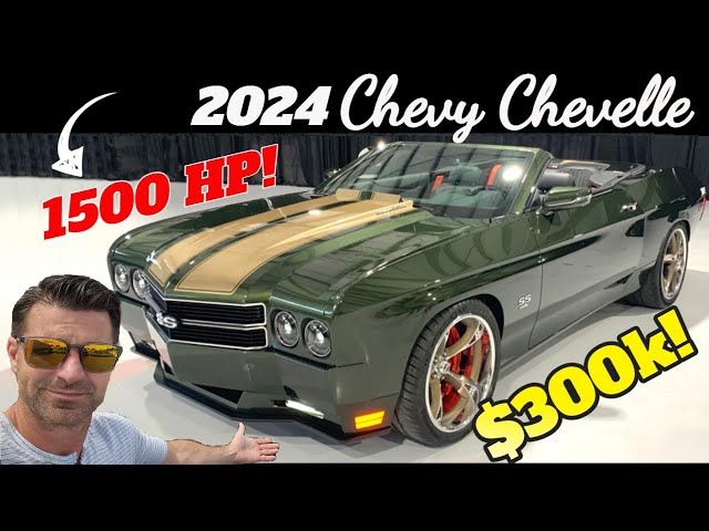 This 2024 Chevy Chevelle SS has 1500hp and an MSRP of $300,000!