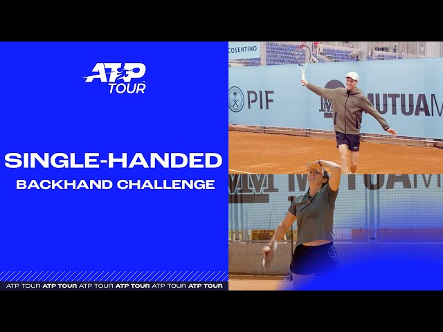 We made players to switch single-handed backhands! 😅