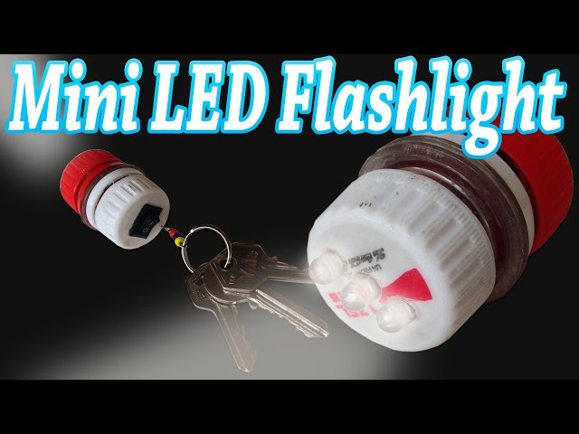 How to Make a Mini Led Flashlight Keychain Home