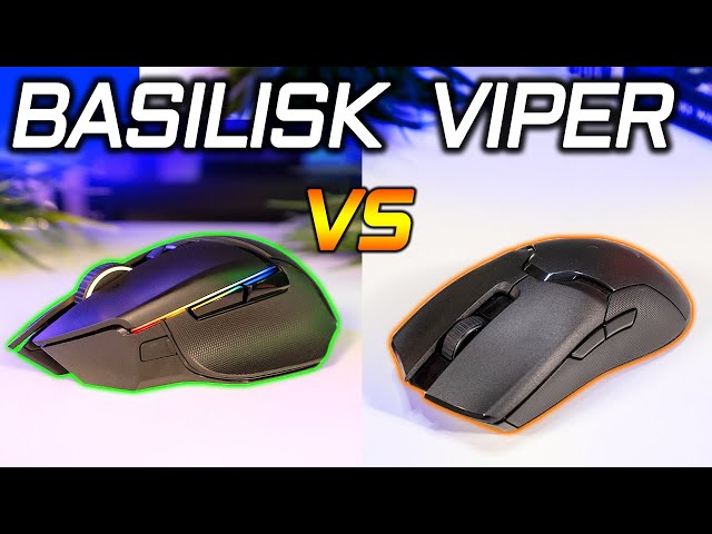 Razer Viper Ultimate vs Basilisk Ultimate Mouse Comparison: Which Should You Get?