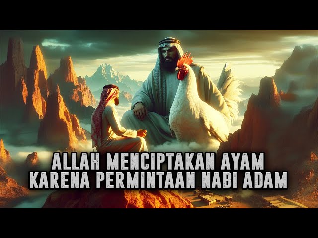 TERUNGKAP ❗ Ternyata Ini Alasan Allah Swt Menciptakan Ayam | Kisah Nabi Adam As || Sejarah Islam