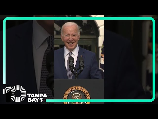 President Biden makes jokes about his age on his 81st birthday