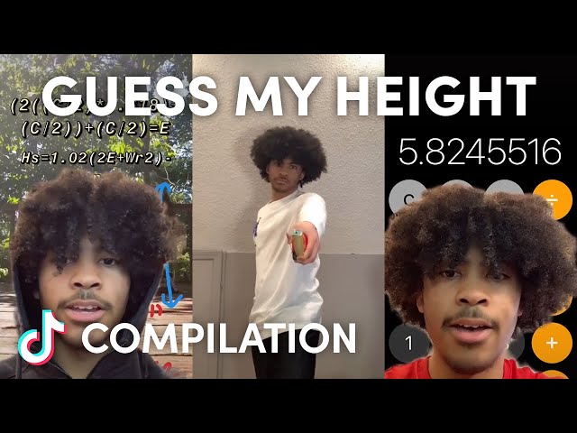 Guess My Height | Compilation | TikTok