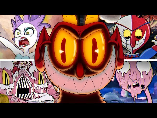 Cuphead's SCARIEST Bosses & here's why... (Creepy Cuphead moments)