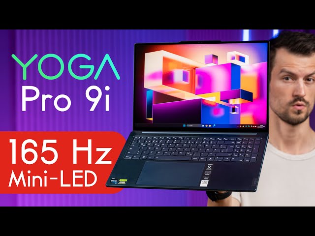 Creator-Notebook mit 165 Hz Mini-LED-Display: Lenovo Yoga Pro 9i im TEST