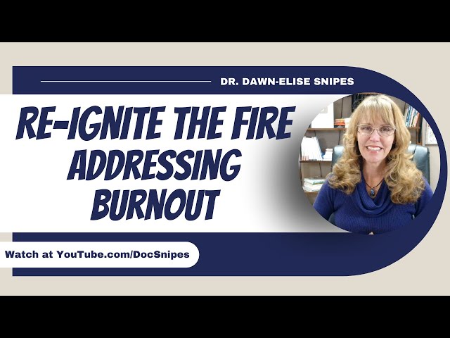 Addressing Burnout | Cognitive Behavioral Therapy Strategies