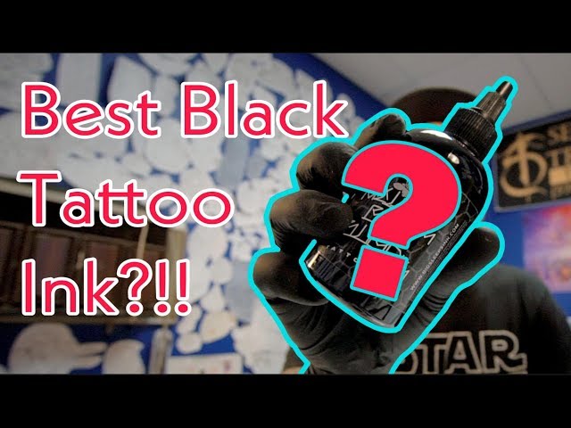 What is the BEST Black Tattooing Ink???