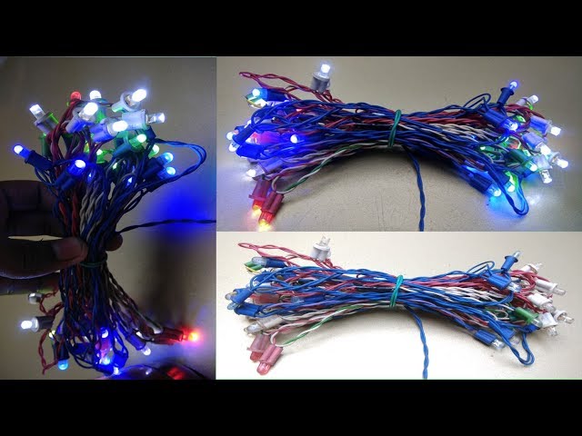 How to Make LED Serial Light at Home