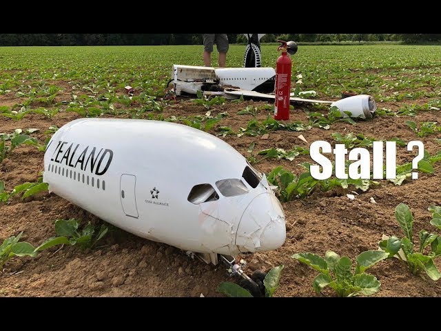 My thoughts on the crash of my Boeing 787 RC airplane