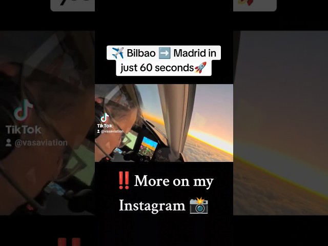 For those who don't follow me on Instagram or TikTok. Would you like some in-cockpit videos on YT?✈️