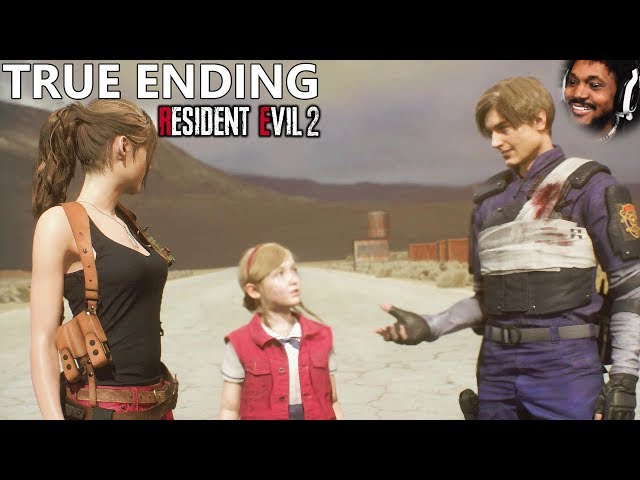 GETTING THE TRUE ENDING WITH CLAIRE (yes. the entire game) | Resident Evil 2 (Remake) TRUE END