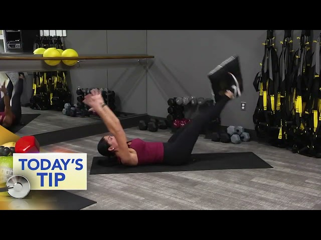 Fitness tip: Grab a pillow and do this ab workout