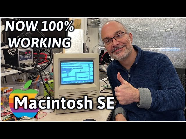 100% Fixed Apple Macintosh SE