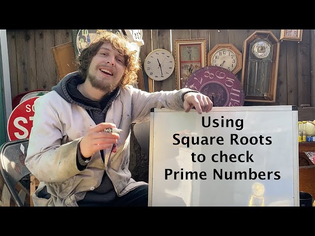 How Square Roots Can Help You Check Prime Numbers