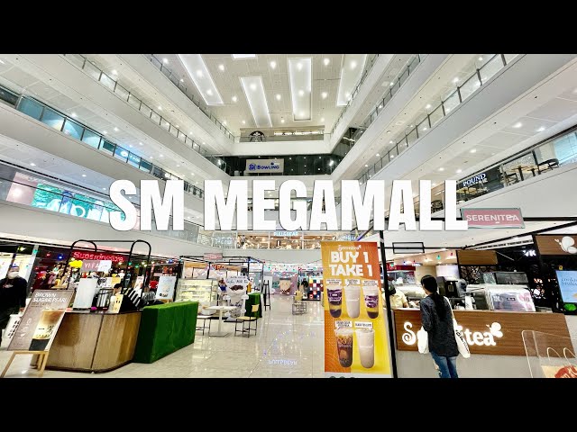 [4K] SM Megamall Walking Tour | 9th Largest Mall in the World!