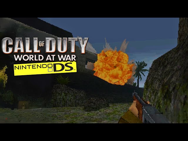 Call of Duty World at War Nintendo DS Gameplay