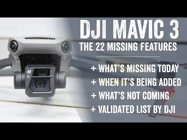 DJI Mavic 3: Which Features Are Ready Today?