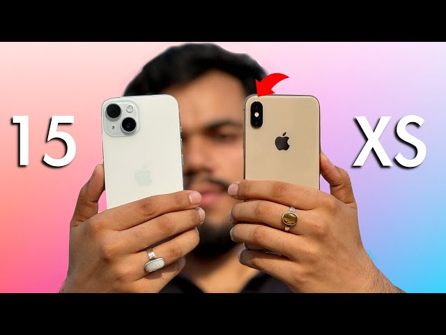 iPhone 15 vs iPhone XS Camera Test in 2024 🔥| SURPRISING! 😍 (HINDI)