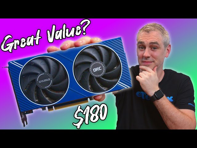 Intel ARC A580 Review Ft Sparkle [Benchmarks | Power | Thermals]