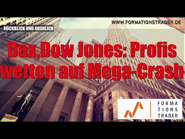 Dax, Dow Jones: Profis wetten auf Mega-Crash