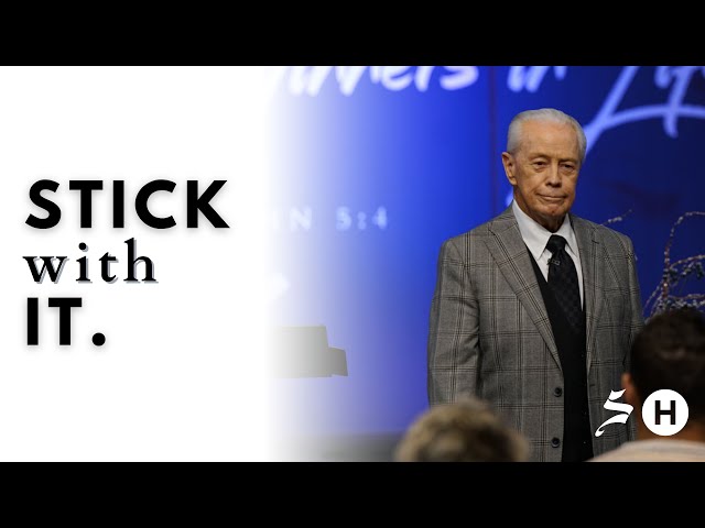 Stick With It || Dr. Jerry Savelle || 01.14.24