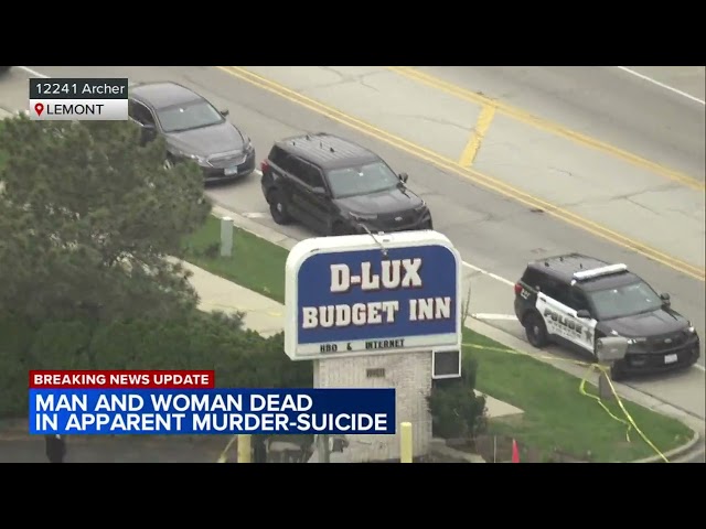 2 dead in apparent murder-suicide at Lemont motel