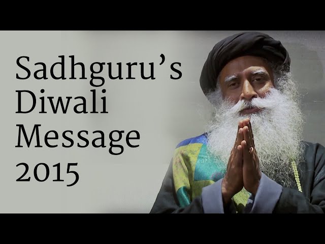 Sadhguru's Diwali Message | Diwali 2023 | Message From Sadhguru