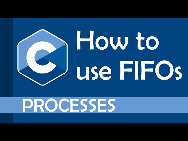 How to use FIFO files to communicate between processes in C