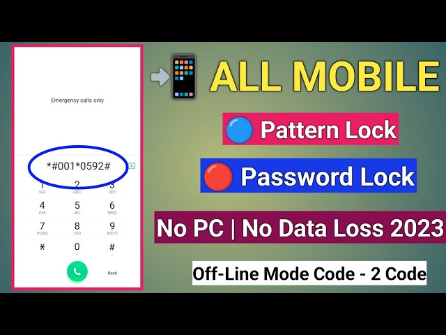 Unlock Android Phone Password Without Losing Data | How To Unlock Phone if Forgot Password (Nov 2023