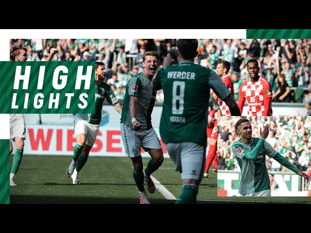HIGHLIGHTS: SV Werder Bremen - 1.FSV Mainz 4:0 | “Ein perfekter Samstag!“ | Highlights & Interviews