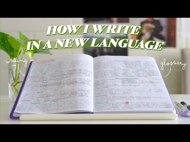 How to write in a foreign language (even as a beginner)