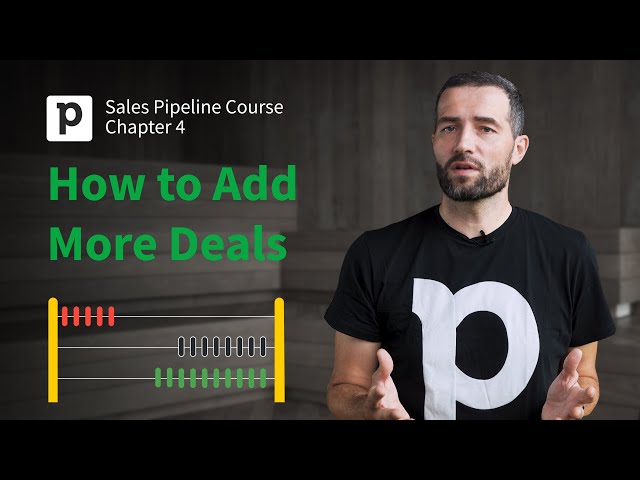 Sales Pipeline Course: Chapter 4 - How to Add More Deals | Pipedrive